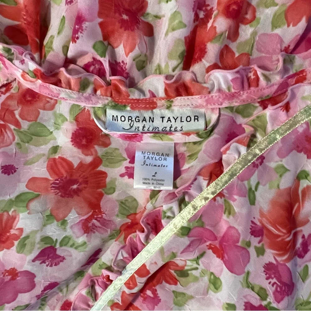 Morgan Taylor Floral Robe - Picture 3 of 4